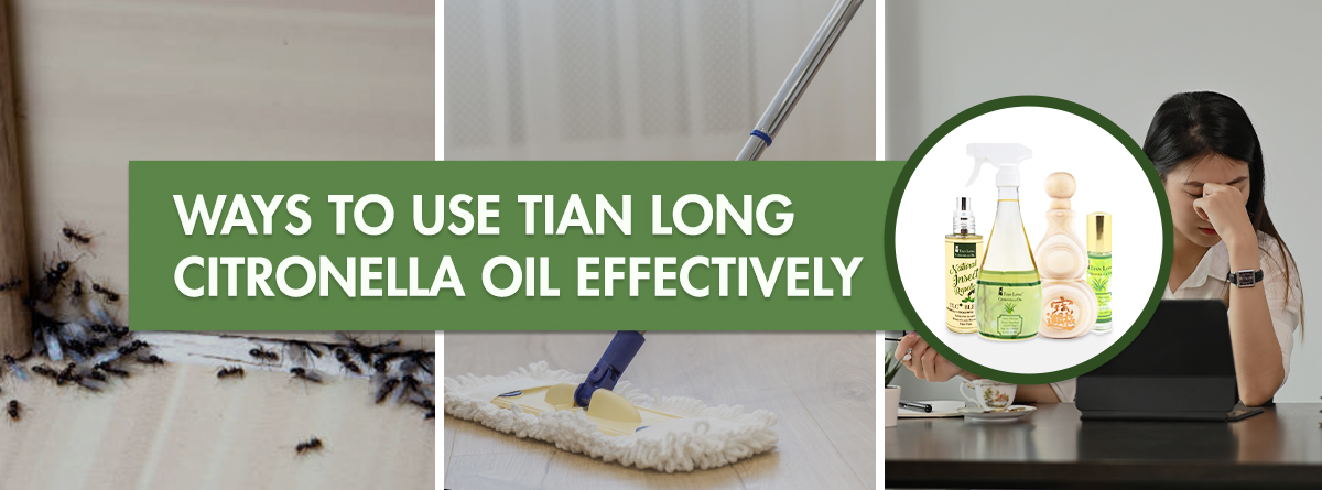 5 Ways You Can Use Tian Long Citronella Oils